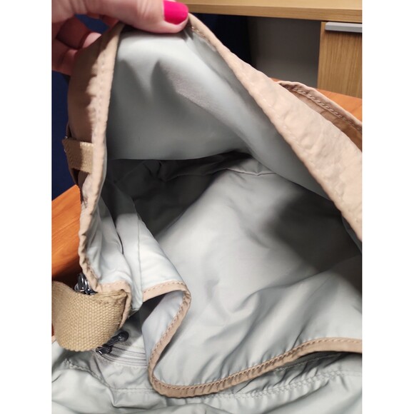 Kipling Large Tan Crossbody Messenger Bag - Picture 11 of 12